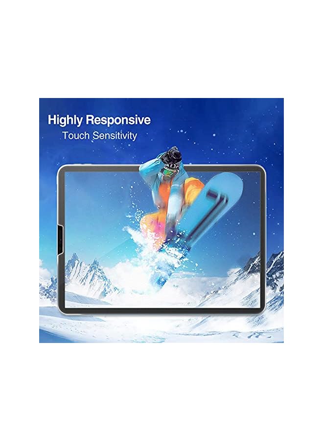 Procases Matte Screen Protector for iPad Pro 11 Inch 2022 2021 2020 2018, Anti-Fingerprint Matte Tempered Glass Screen Film Guard Screen Protector for iPad Pro 11” 4th 3rd 2nd 1st Gen - Image 4