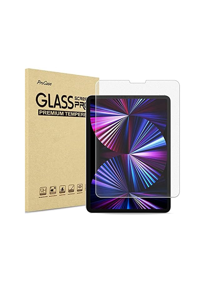Procases Matte Screen Protector for iPad Pro 11 Inch 2022 2021 2020 2018, Anti-Fingerprint Matte Tempered Glass Screen Film Guard Screen Protector for iPad Pro 11” 4th 3rd 2nd 1st Gen - Image 2