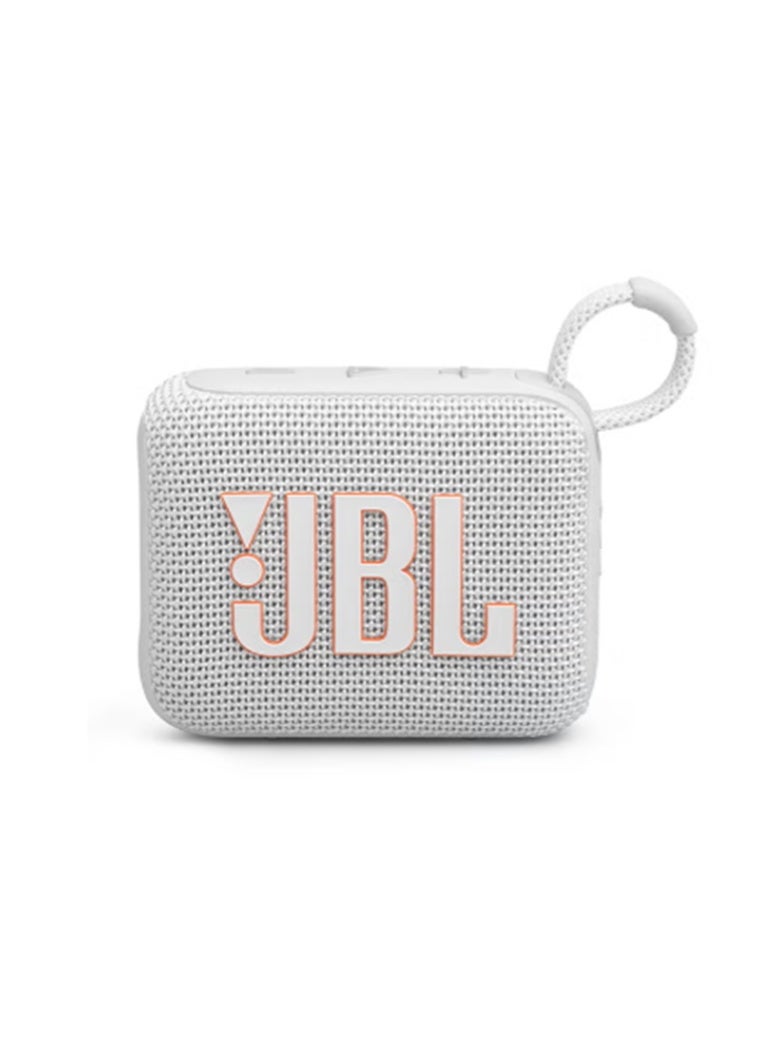 JBL Go4-Portable Waterproof Speaker White - Image 3