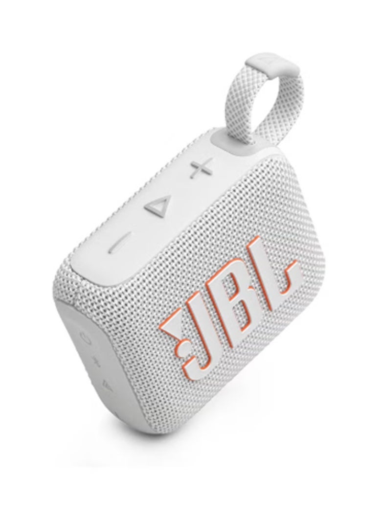 JBL Go4-Portable Waterproof Speaker White - Image 2