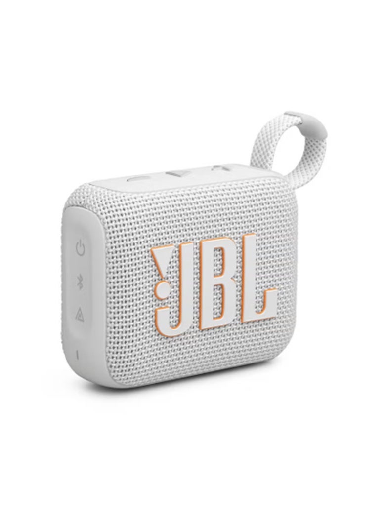JBL Go4-Portable Waterproof Speaker White - Image 4