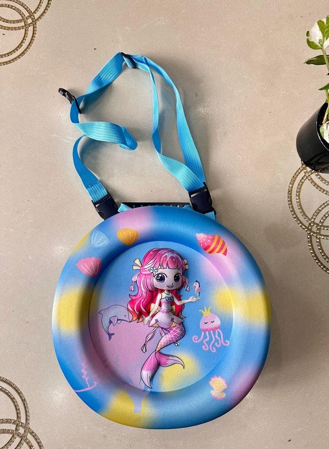 MSGH TYRE BAG 3D KIDS BAG FOR GIRLS AND BOYS (L BLUE) - Image 2