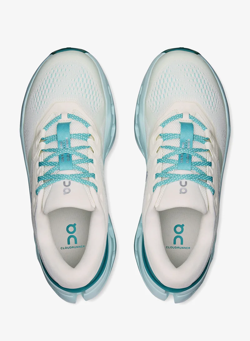 On Running Ivory | Aquamarine Cloudrunner 3 for Women | Best Price UAE