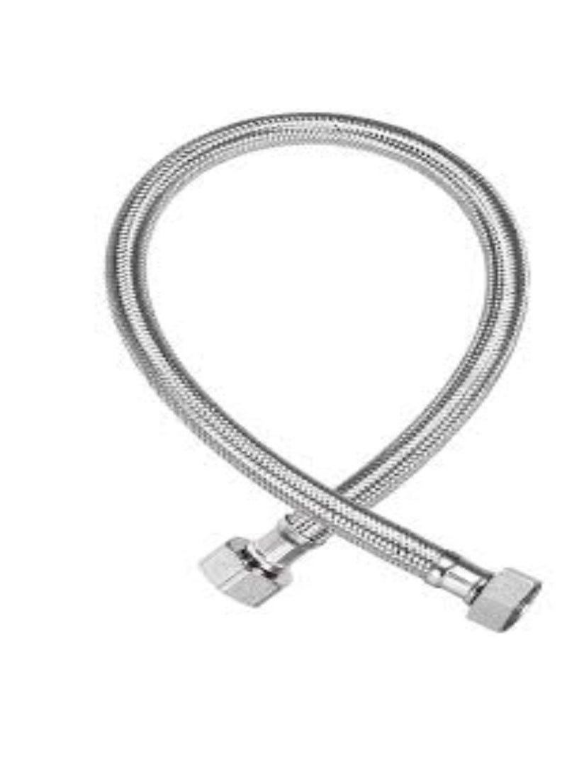 KNP KNP 30cm Braided Hose Pack includes two durable and flexible hoses designed for a variety of applications where reliable fluid transfer is required. - Image 1