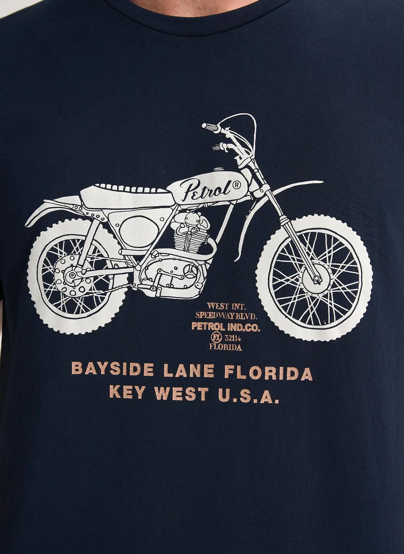 Petrol Industries Men T-Shirt SS Photo Print