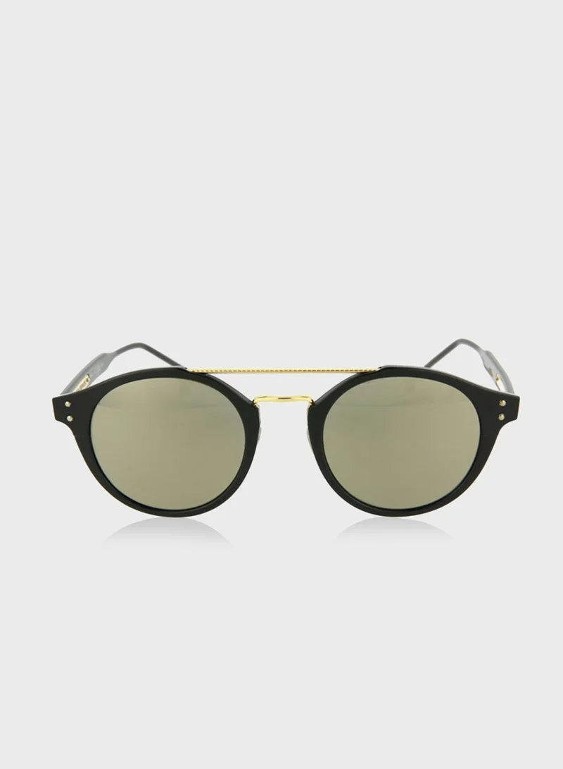BOTTEGA VENETA Novelty Round Sunglasses