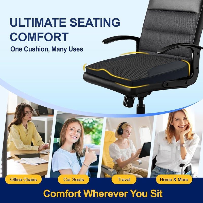 kingphenix Premium Memory Foam Car Seat Cushion - Image 5