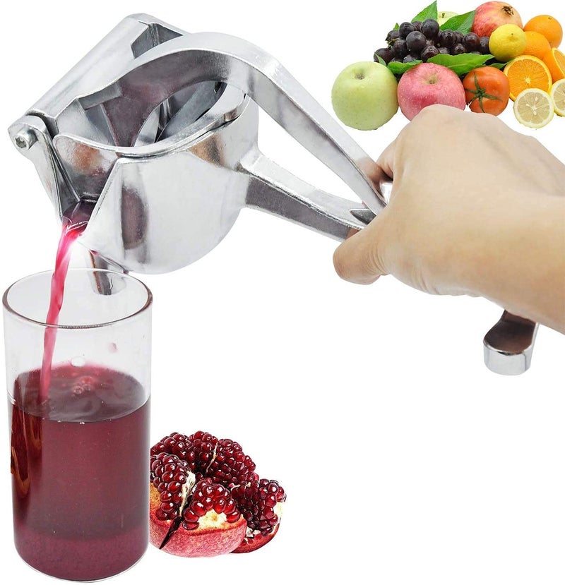 Kazenzo Stainless Steel Manual Fruit Juicer Hand juicer Fruit juicer Manual juicer Instant juicer Orange juicer Steel Handle Juicer Manual Lemon Juicer - Image 3