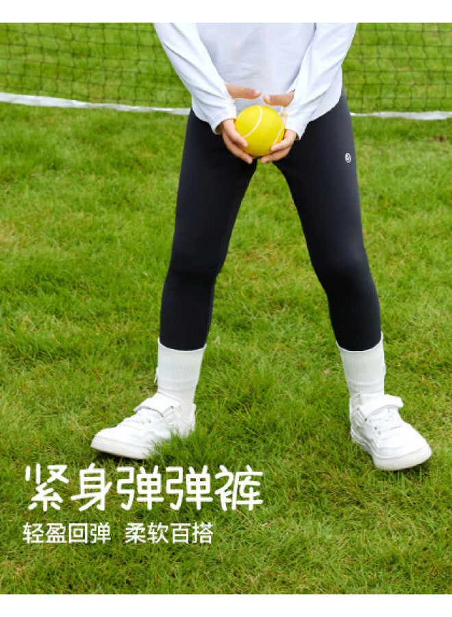 Long time companion counter-same Style Girls' Base Pants For Camping, Hiking, Sports - Shark & Barbie Tight Leggings - Image 1