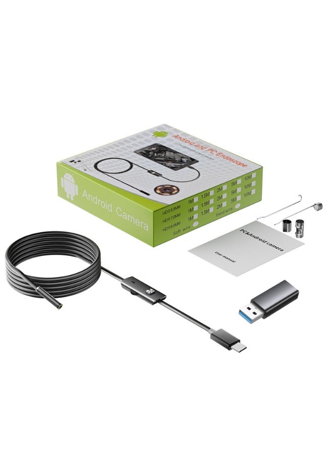 Type-C Direct Connection Camera High-Definition 7mm Industrial Endoscope Android Phone Waterproof Endoscope - Image 2