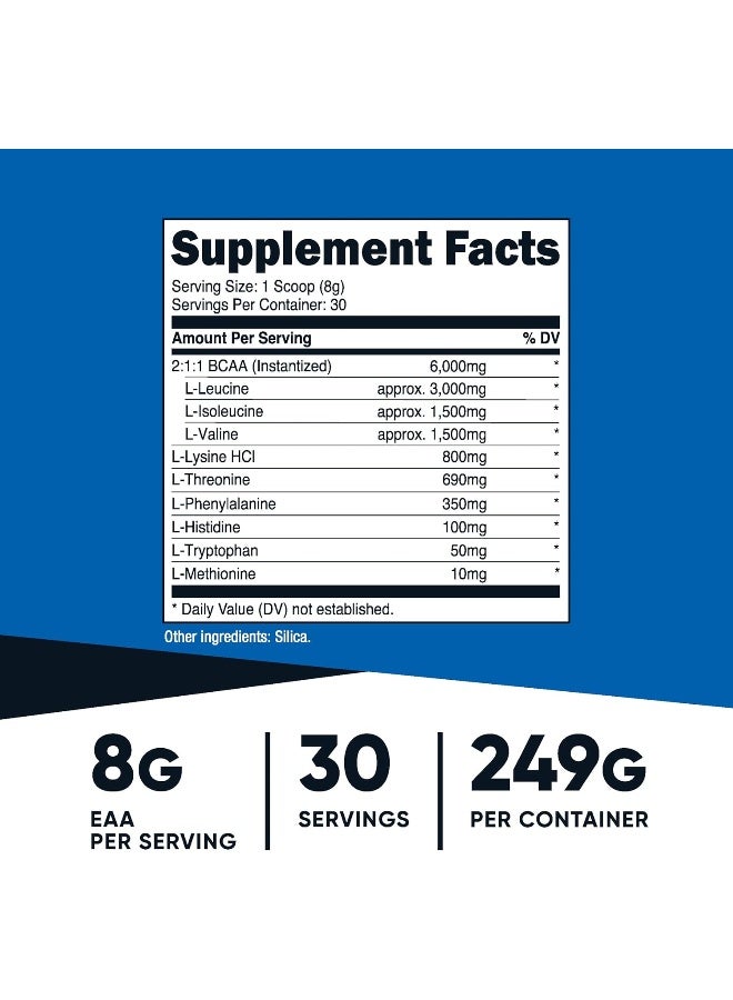 Nutricost Eaa Powder 30 Servings Unflavored - Essential Amino Acids - Non-Gmo, Gluten Free, Vegetarian Friendly - Image 5