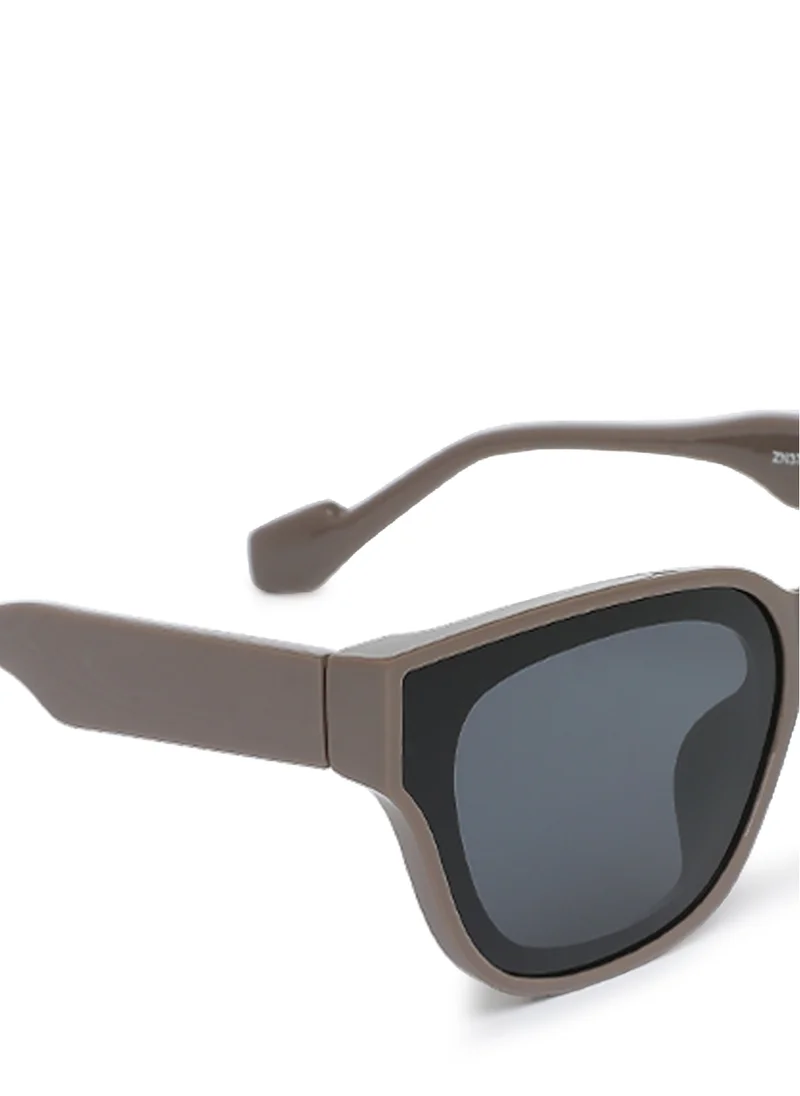 London Rag Square Cat Eye Sunglasses in Coffee