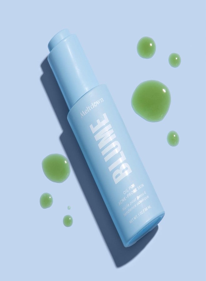 بلومي بلوم ميلتداون - زيت الوجه بالبابونج الأزرق - علاج حب الشباب + تصغير المسام - سيروم للوجه لتنعيم البشرة مع بذور الكمون الأسود وزيت ثمر الورد - يساعد على تهدئة الاحمرار وتحسين ملمس البشرة (1 أونصة سائلة) - Image 5