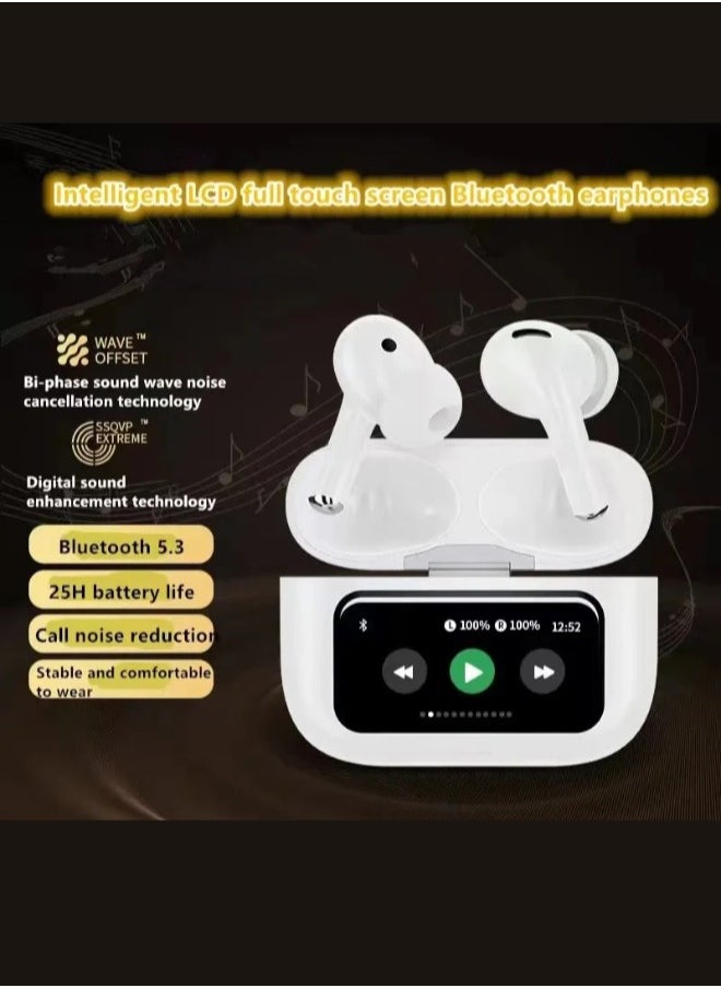 Executive LLC ANC +ENC Wireless Earphone Gen21 Touch Screen TWS Wireless Earbuds Led Display Earphones Gaming Headphone  - Image 4