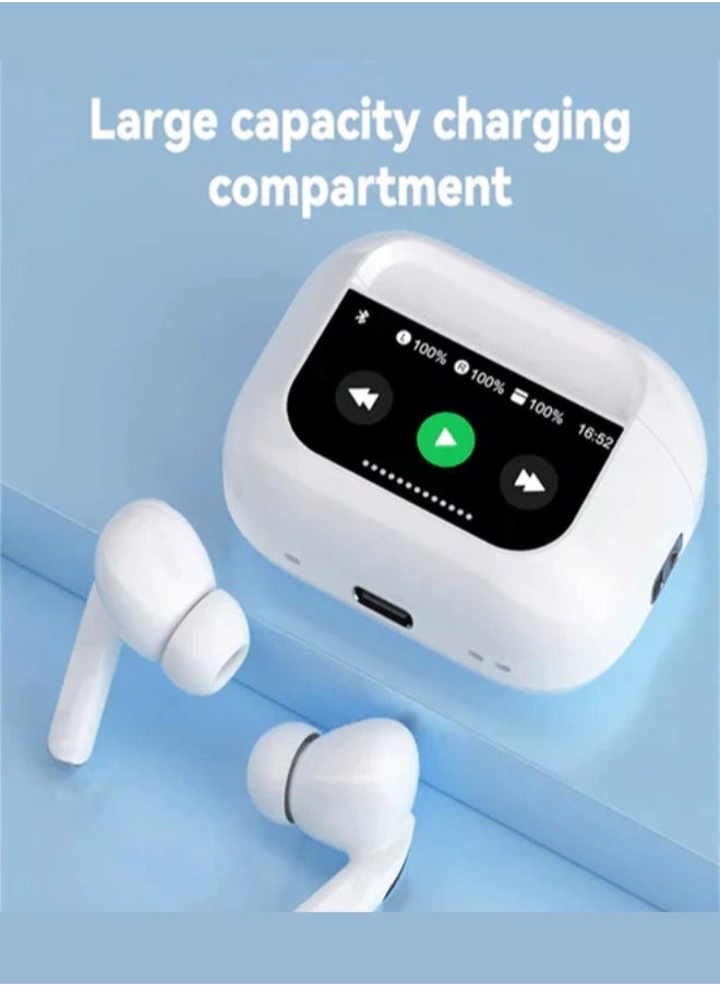 Executive LLC ANC +ENC Wireless Earphone Gen21 Touch Screen TWS Wireless Earbuds Led Display Earphones Gaming Headphone  - Image 2