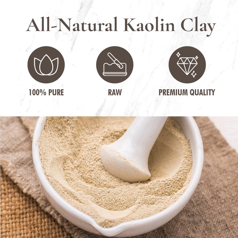 Saaqin Rhassoul Clay - Ghassoul Clay 1 Lb - Moroccan Lava Clay - Detoxifying and Rejuvenating clay by SaaQinÂ® - Image 3