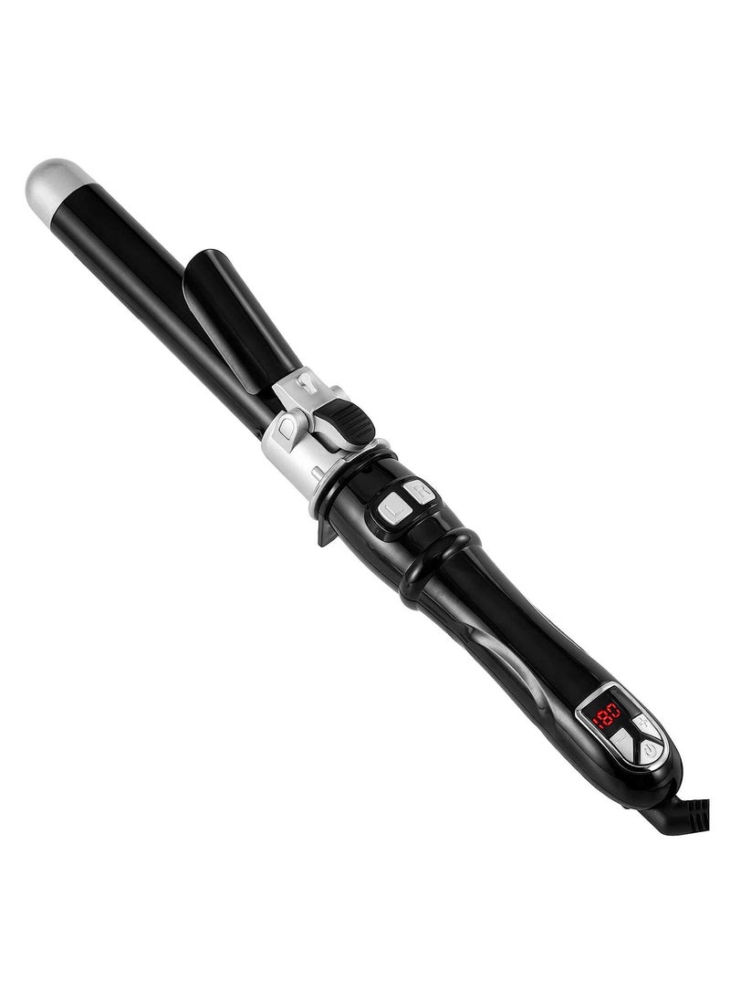 Sharpdo - Automatic Curling Iron Wand, Rotating Hair Curler for Long Hair, Auto Hair Styling Curler Dual Voltage Ceramic Tourmaline Curling Iron 1.1inch（28mm） - Image 1
