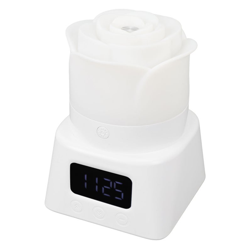 Night Light with Alarm Clock Touch Control RGB Lighting Rechargeable Color Changing Adjustable Brightness LED Bedside Lamp - Image 4