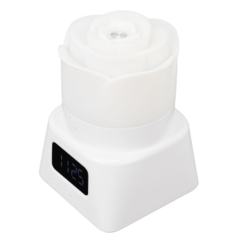 Night Light with Alarm Clock Touch Control RGB Lighting Rechargeable Color Changing Adjustable Brightness LED Bedside Lamp - Image 3