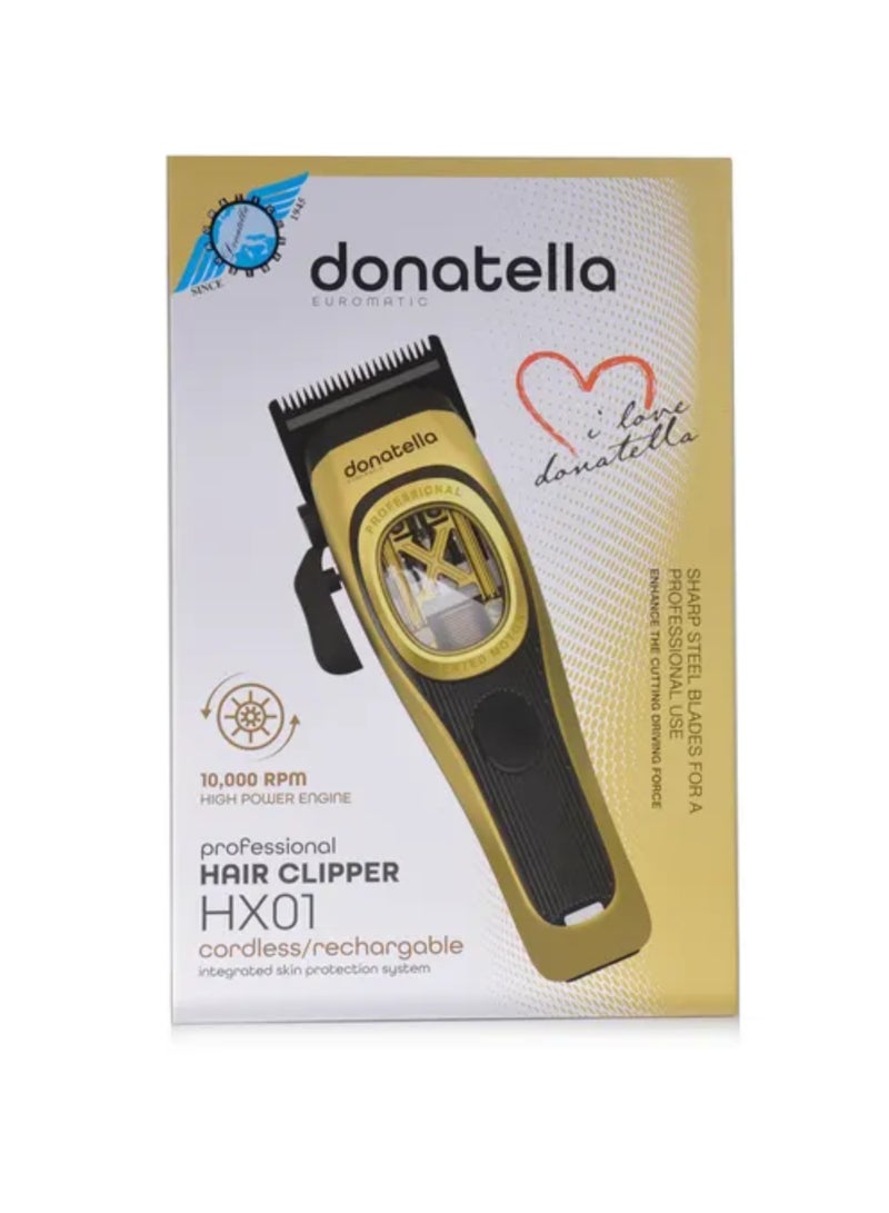 دوناتيلا ماكينة قص الشعر الاحترافية الجديدة دوناتيلا | ذهبي | HX-01 - Image 3
