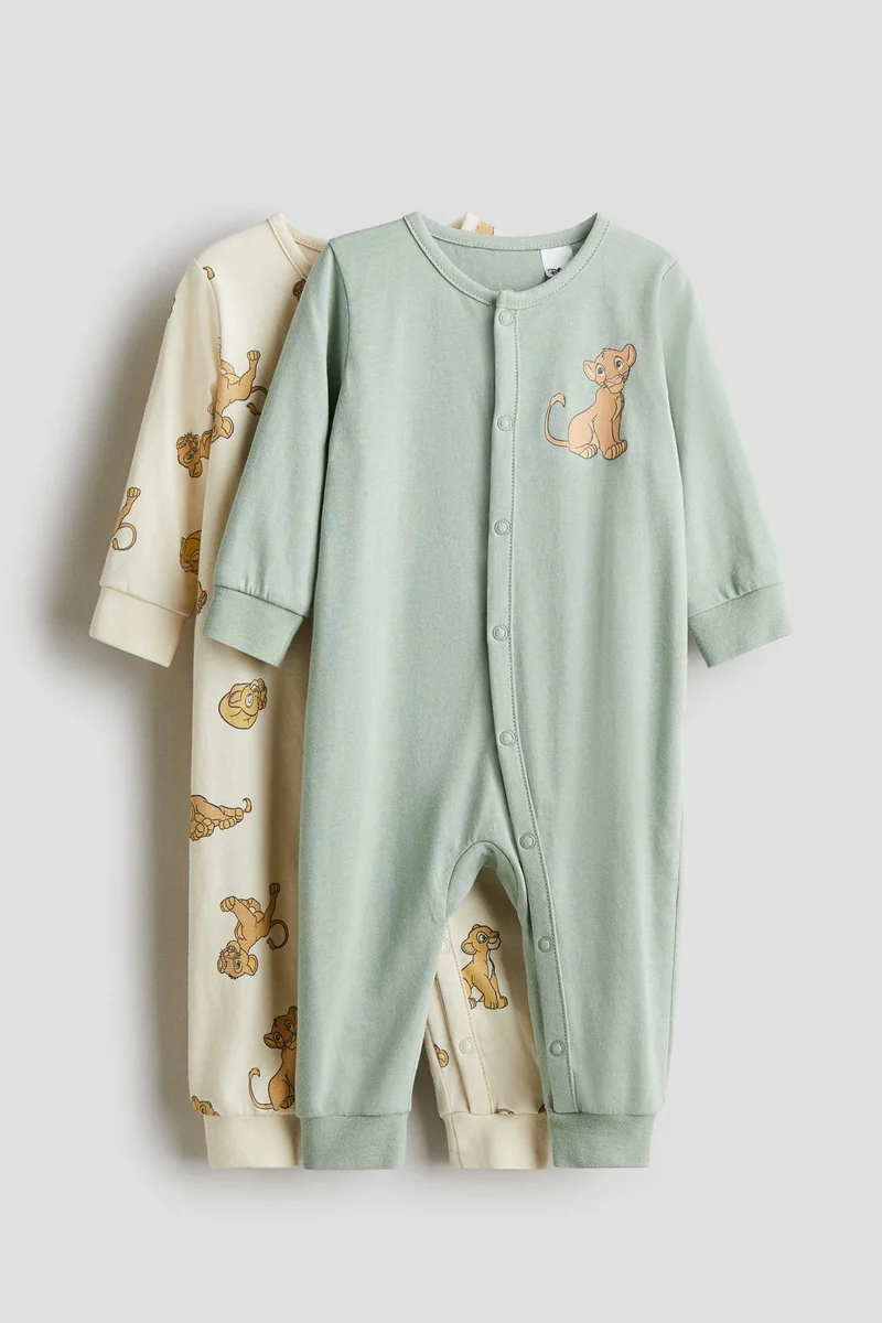 H&M 2-pack printed pyjamas