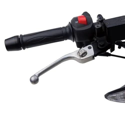 TVS Bike Adjustable Brake Lever for BS6 RTR Bikes, Ajustable CAM for 3 Position, 14mm Travel, Handle Guard Aluminium Material, Black - Image 2
