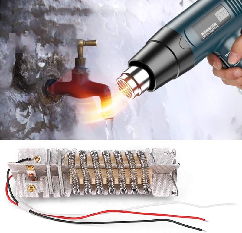 Hot Air Heating Core Replacement Kit Accessories High Stability with High Temperature and, Great Workmanship, Suitable for Solder Tool 1500W, Replacement - Image 2