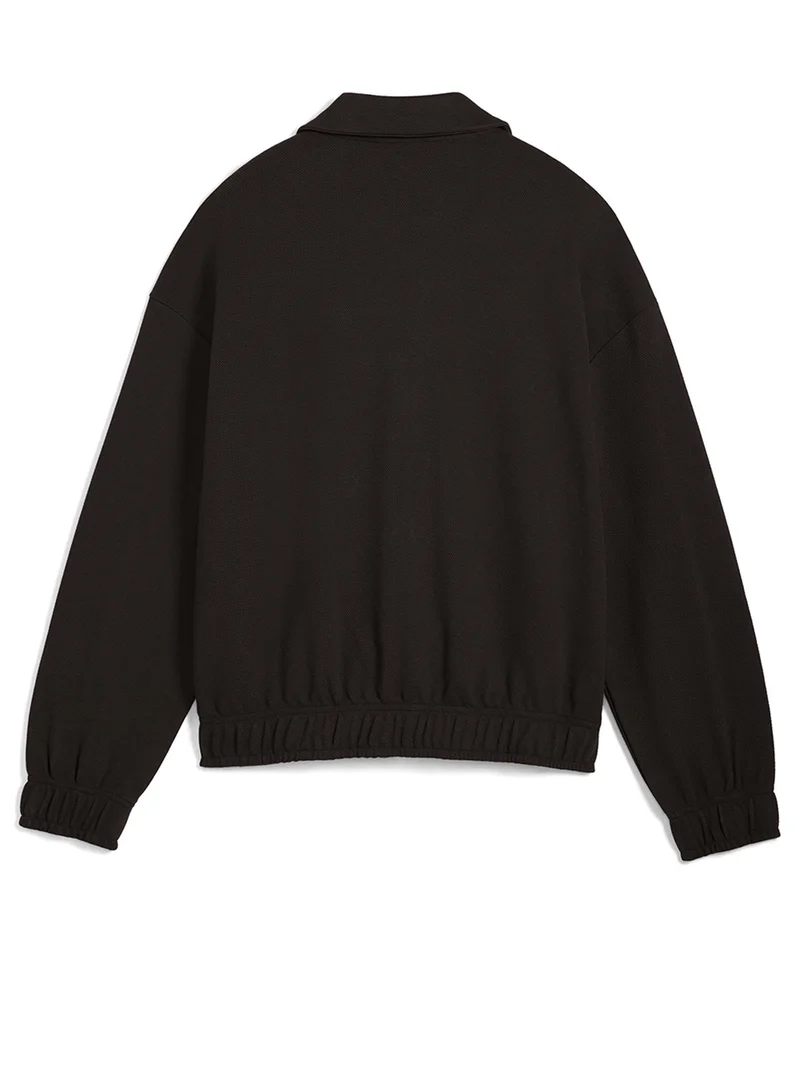 PUMA puma black T7 Relaxed Fit Track Jacket for Women | Best Price UAE