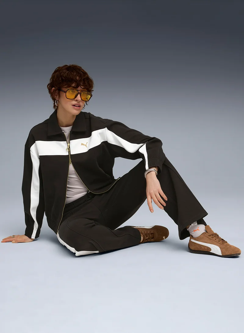 PUMA puma black T7 Relaxed Fit Track Jacket for Women | Best Price UAE