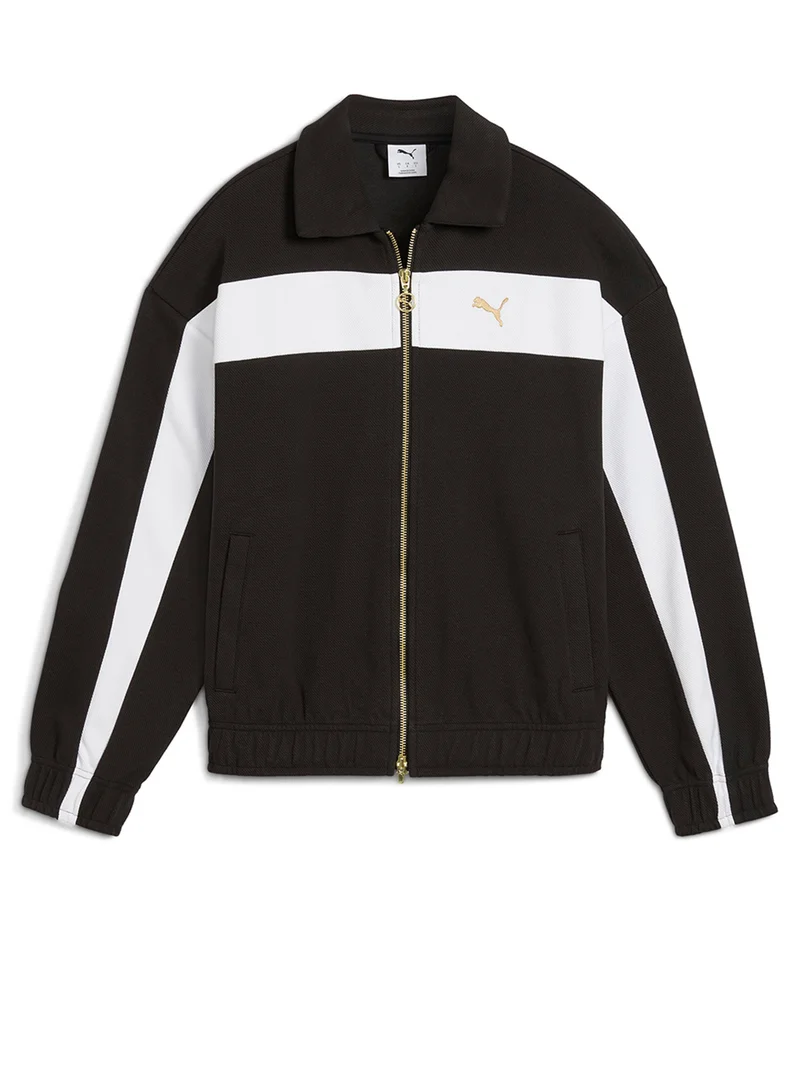 PUMA puma black T7 Relaxed Fit Track Jacket for Women | Best Price UAE