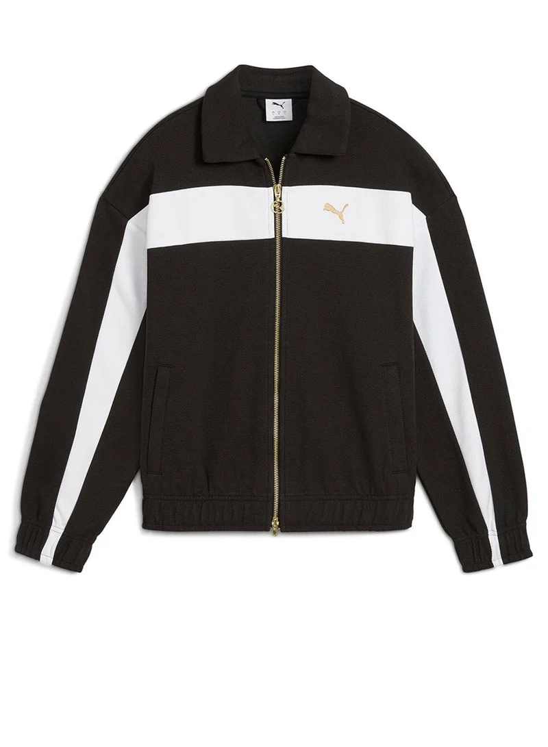PUMA puma black T7 Relaxed Fit Track Jacket for Women | Best Price UAE