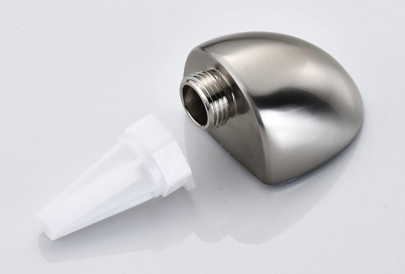Tearel Wall-Mount Supply Wall Elbow for Hand Held Shower, Brilliance Stainless - Image 3