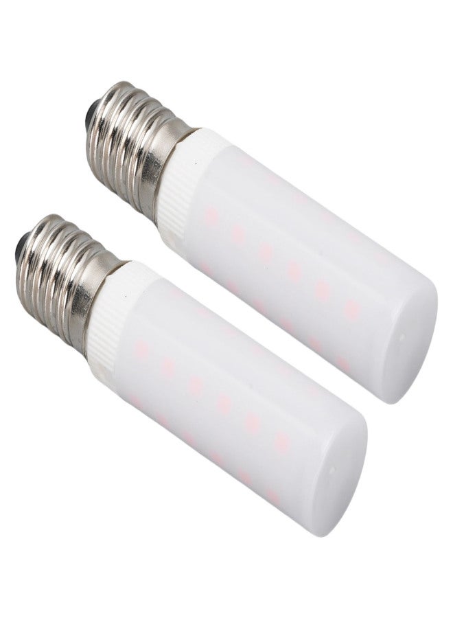 2PCS LED Flame Effect Light Bulb E14 2W 200LM PC Flame Flicker Light Bulb for Holiday Patio Outdoor Indoor Decorations - Image 5