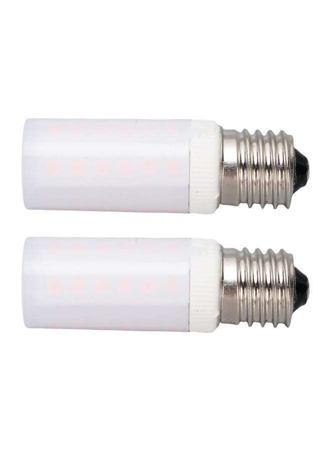 2PCS LED Flame Effect Light Bulb E14 2W 200LM PC Flame Flicker Light Bulb for Holiday Patio Outdoor Indoor Decorations - Image 2