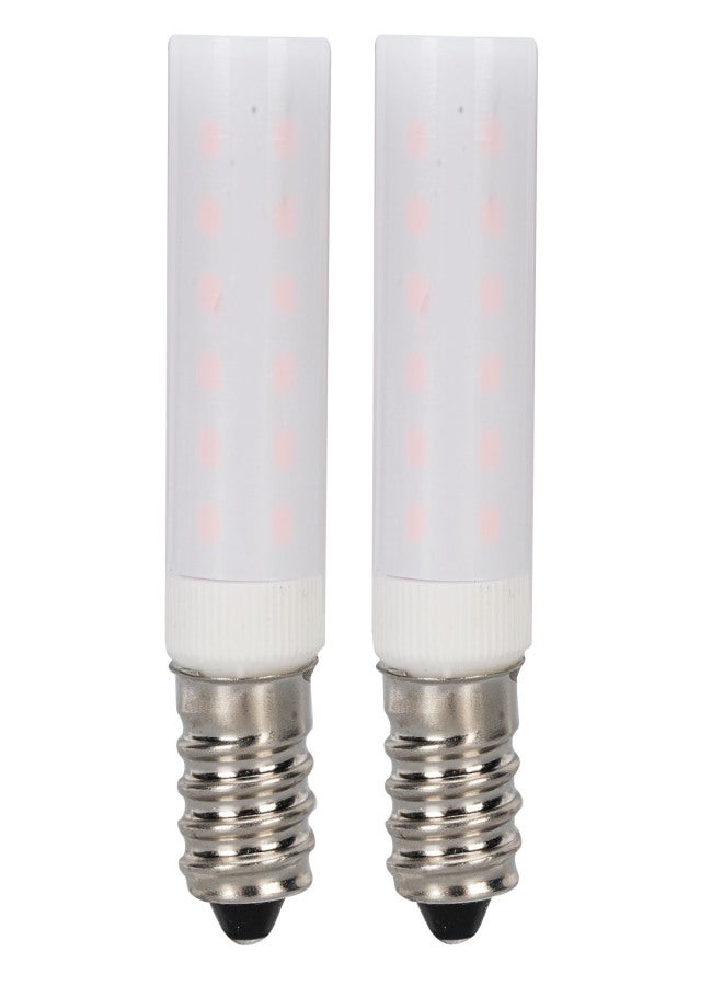 2PCS LED Flame Effect Light Bulb E14 2W 200LM PC Flame Flicker Light Bulb for Holiday Patio Outdoor Indoor Decorations - Image 1