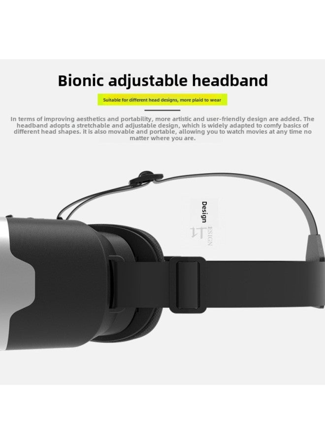 Thousand Magic Mirror G09 Mobile Phone Vr Glasses 3D Reality Game Glasses Helmet Smart Handle Gift Digital Glasses-Color:Standard Configuration - Image 4