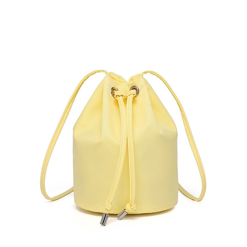 Yonben Simple All-Match Lady Crossbody Commuter Bucket Bag Trendy Ins Nylon Shoulder Bag - Image 1