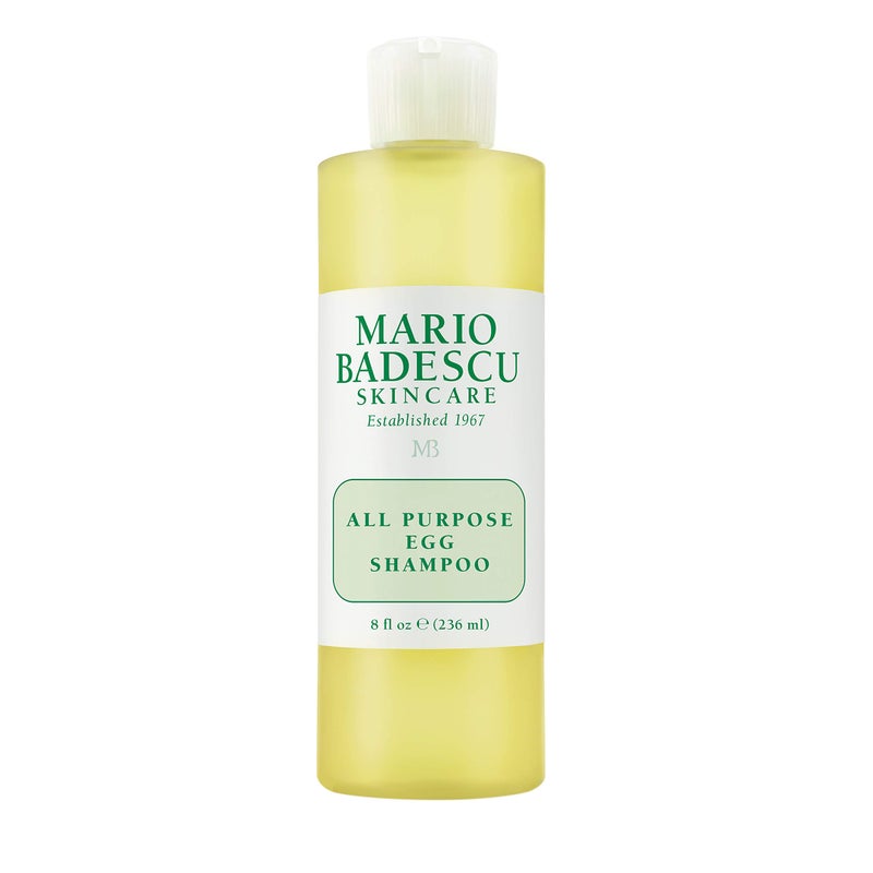 Mario Badescu All Purpose Egg Shampoo for All Hair and Skin Types | Shampoo and Body Wash that Cleanses and Nourishes |Formulated with Egg White Proteins, 8 Fl Oz - Image 1