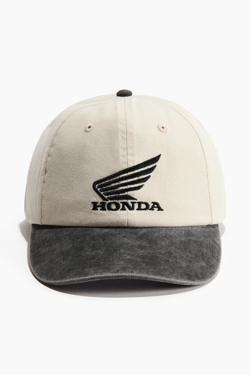 H&M Motif-detail cotton twill cap