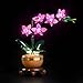 LocoLee Light kit Compatible with Lego Mini Orchid 10343 Botanical Collection Not Include Lego Set LED Lighting Accessories Compatible with Lego Elegant Orchid Flower - Image 3