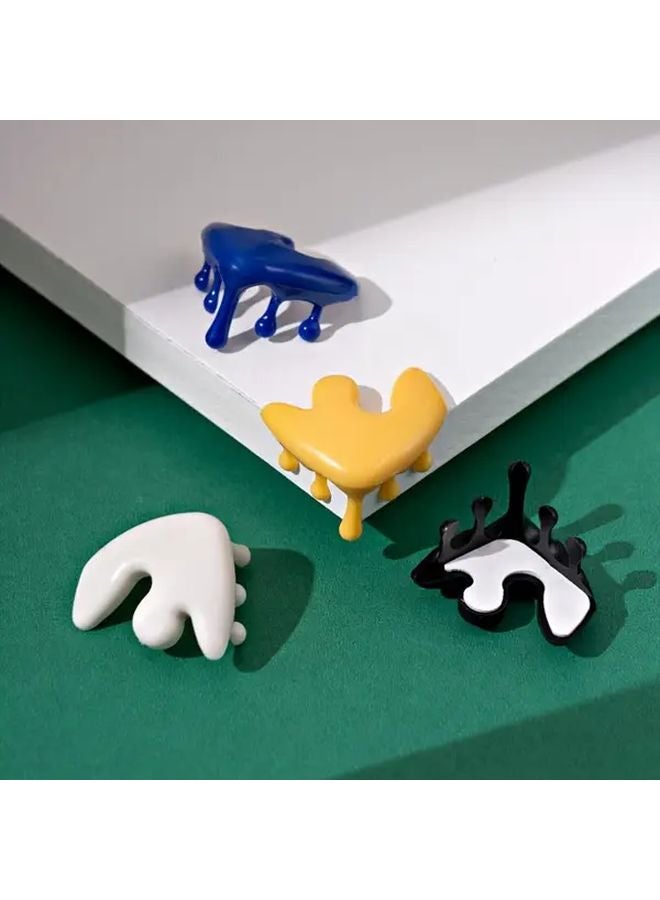 4 Pack Black Water Drop Corner Protectors Furniture Edge Cushions Table Leg Bumper Guards - Image 2