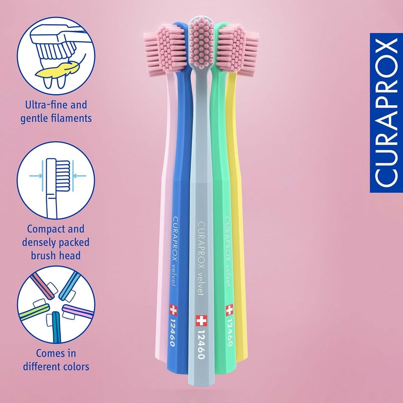 CURAPROX Curapox Toothbrush with 12460 Curent Filaments - Assorted - Image 3
