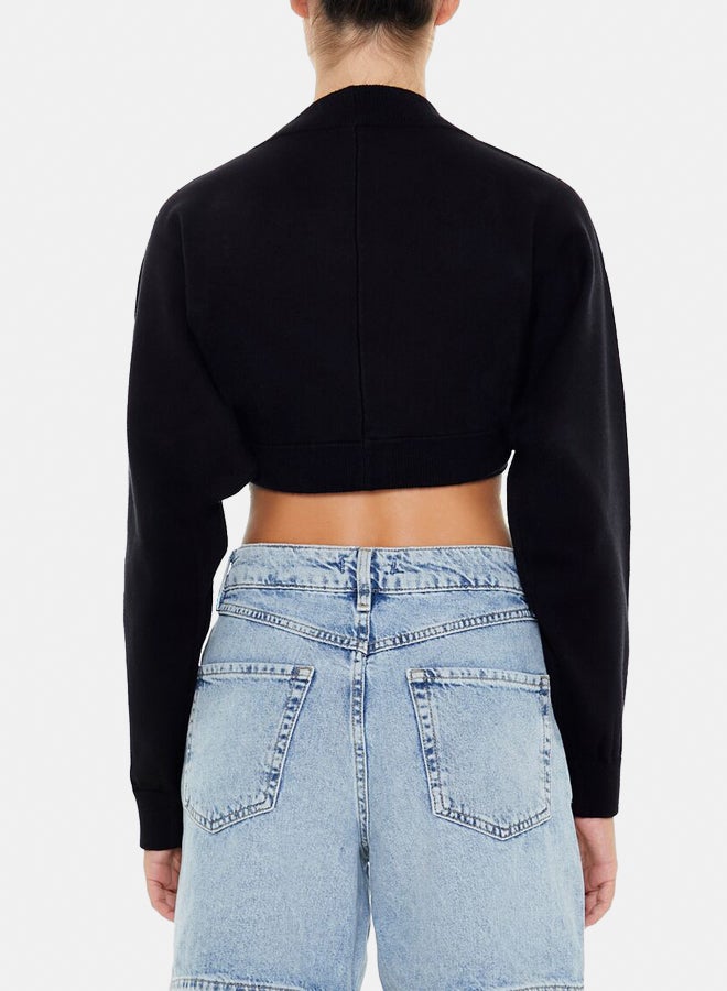 FOREVER 21 Open-Front Shrug Sweater - Image 3