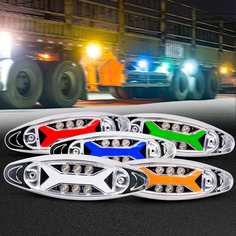 4pcs Green Off Road 12V LED Light Bar Multi Purpose White Yellow Red Blue - Image 5