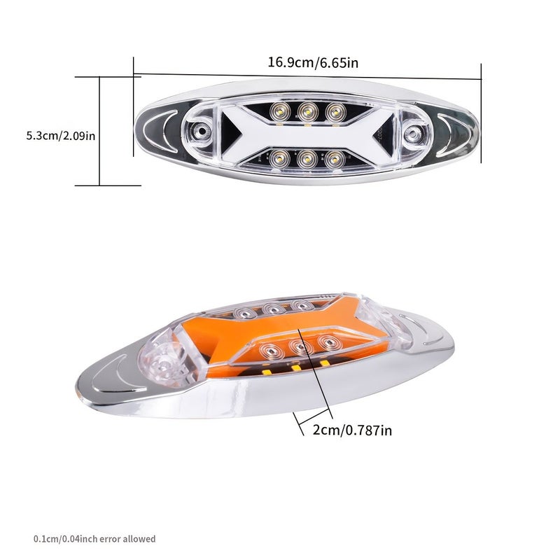 4pcs Green Off Road 12V LED Light Bar Multi Purpose White Yellow Red Blue - Image 2