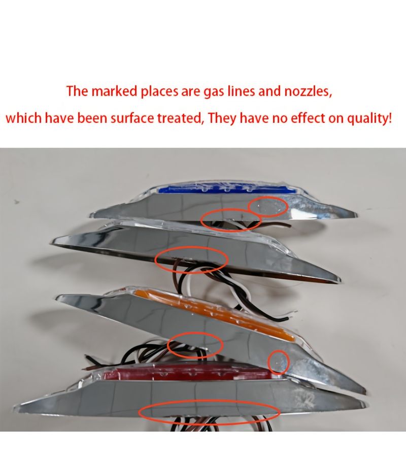 4pcs Green Off Road 12V LED Light Bar Multi Purpose White Yellow Red Blue - Image 4
