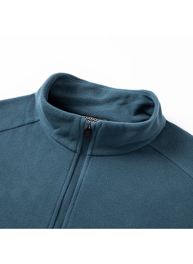 Toread Men's Autumn Winter Outdoor Lightweight Fleece Jacket Stand Collar Anti-static Casual Coat Tacccm91361 - Image 5