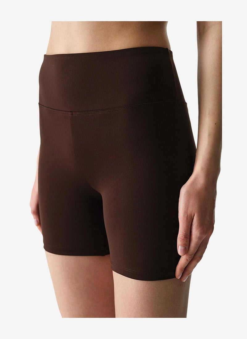 Penti Women Smooth Feel Hot Pants Brown Shorts - Image 2