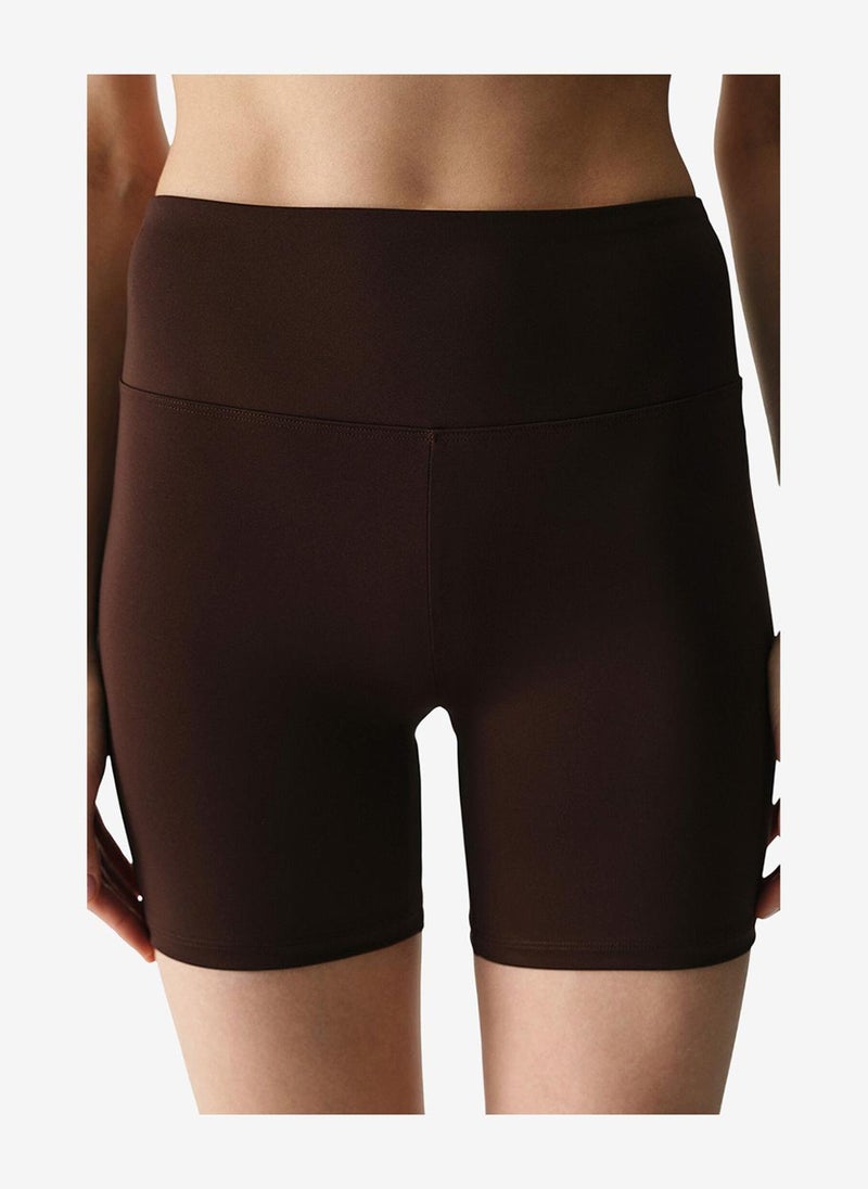 Penti Women Smooth Feel Hot Pants Brown Shorts - Image 3