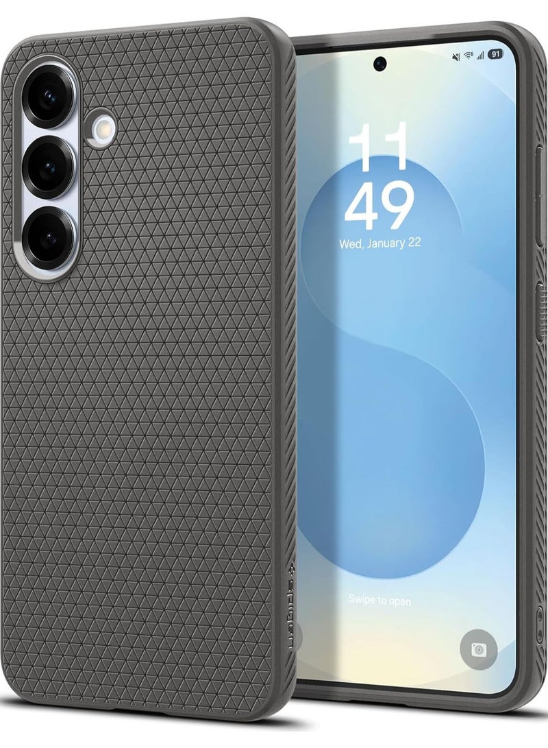 Spigen Liquid Air for Samsung Galaxy S25 Case Cover (2025) - Marble Gray - Image 1